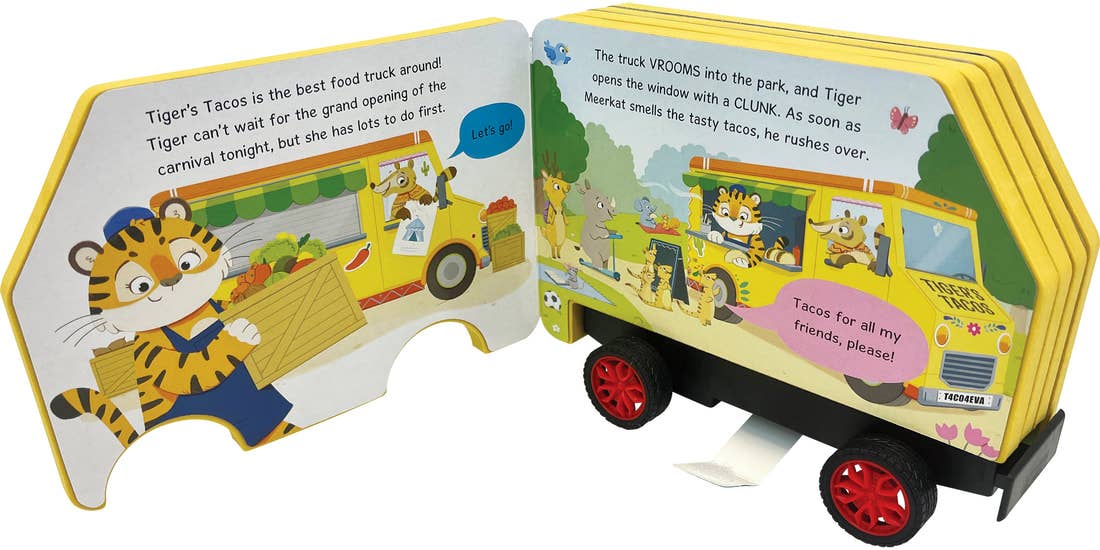 Pull-Back Books: Taco Truck