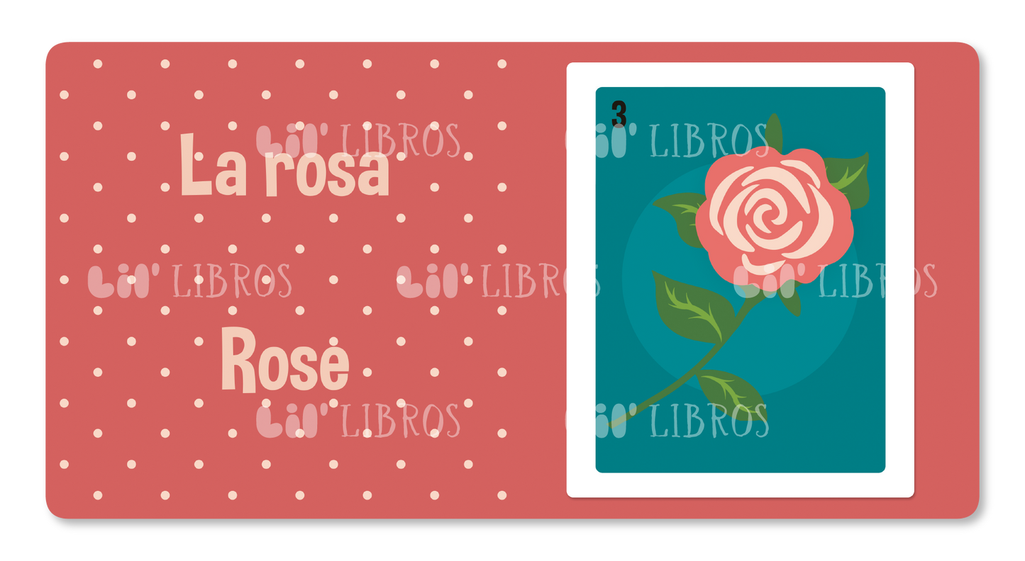 Loteria: First Words / Primeras palabras (Bilingual: English and Spanish)