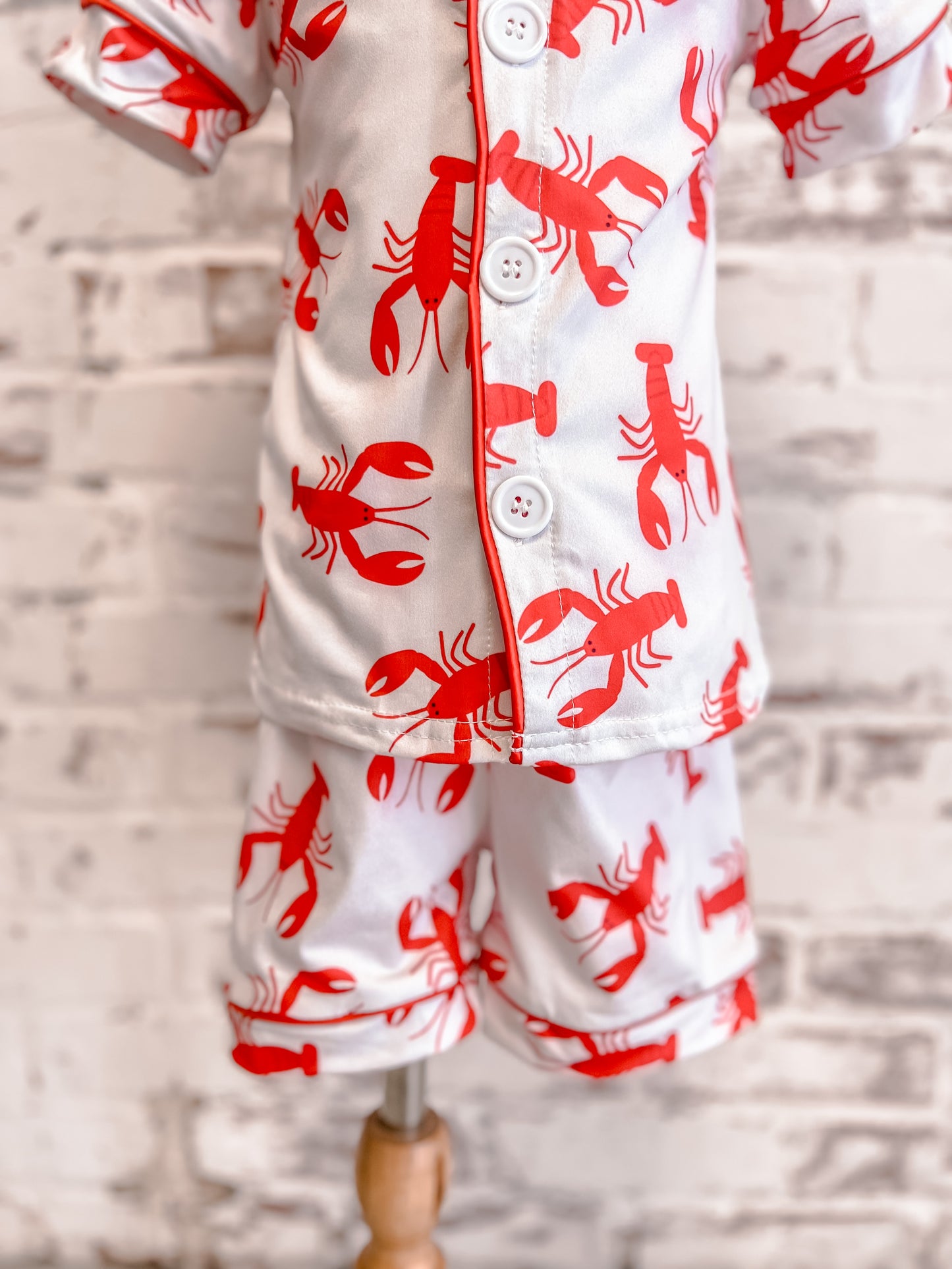 Crawfish Pajama Set
