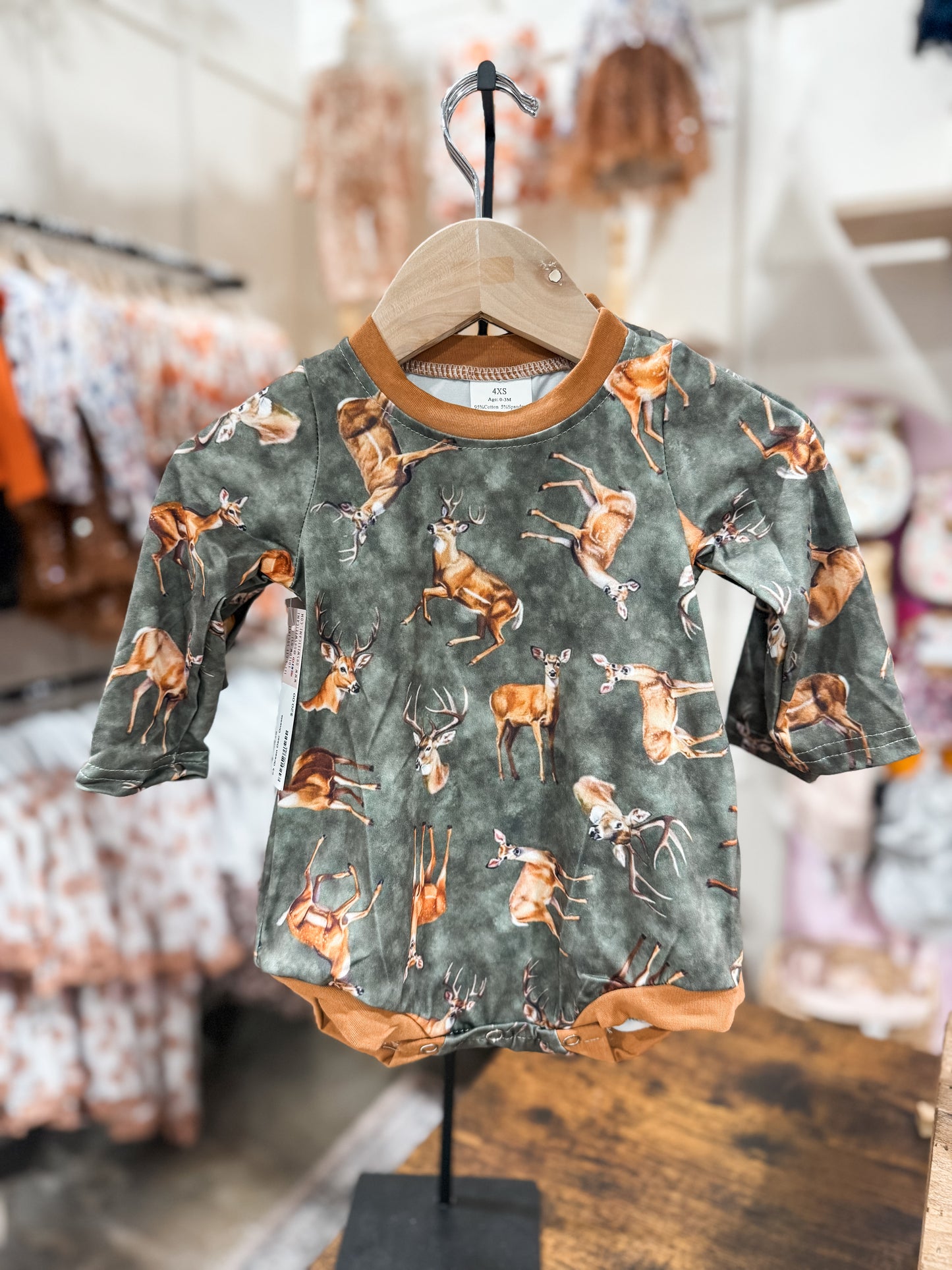 Little Deer Fall Onesie