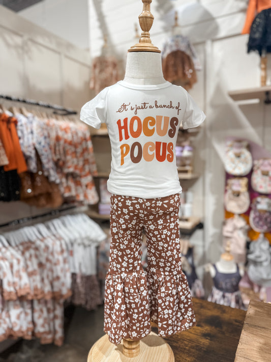 Its a Bunch of Hocus Pocus 2pc Girls Fall Outfit