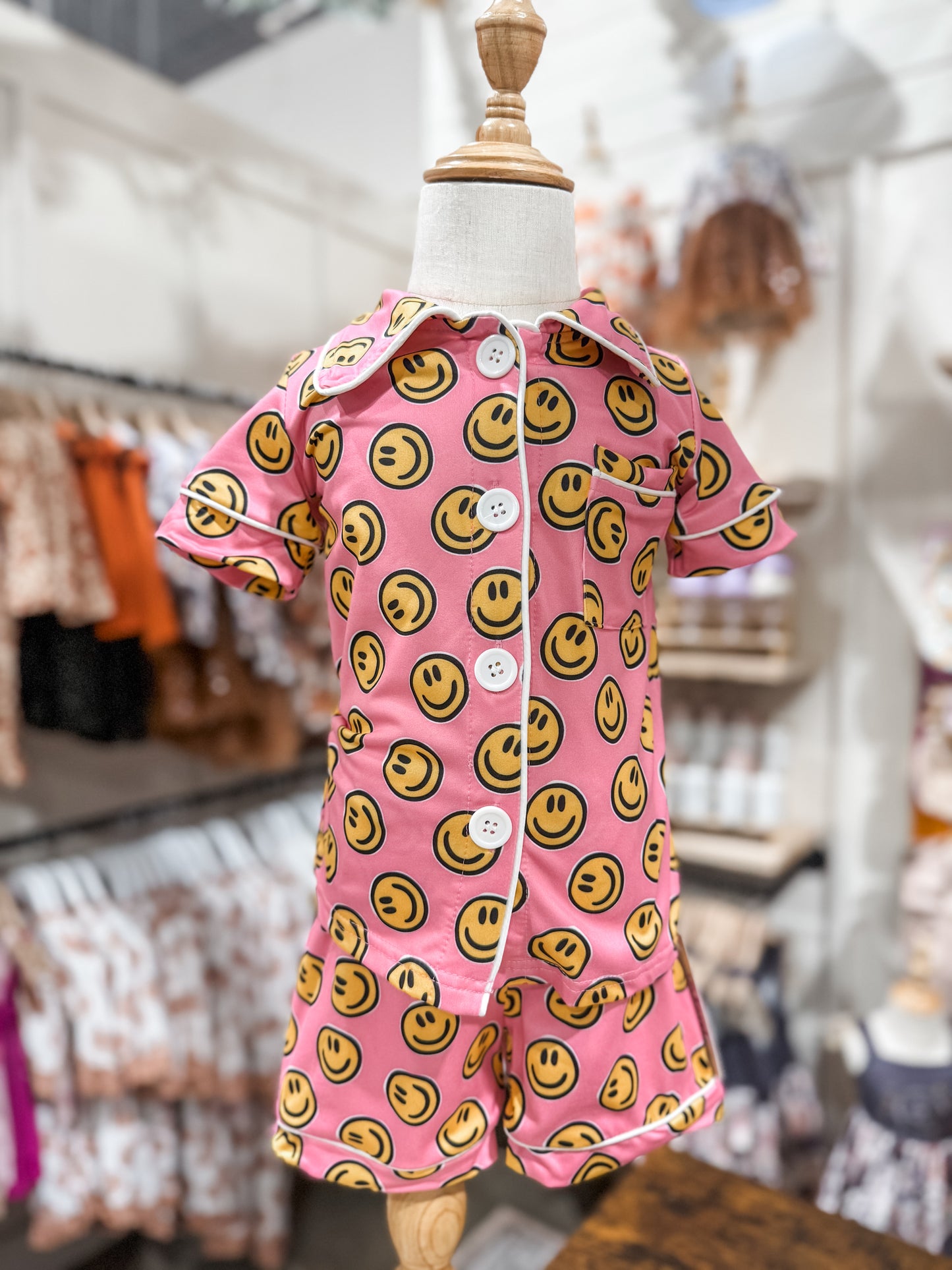 Smiley 2pc PJ Set