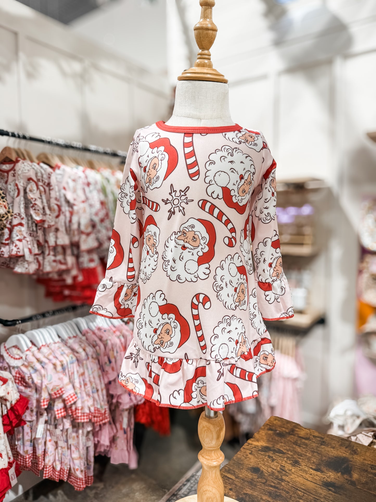 Pink Santa Gown