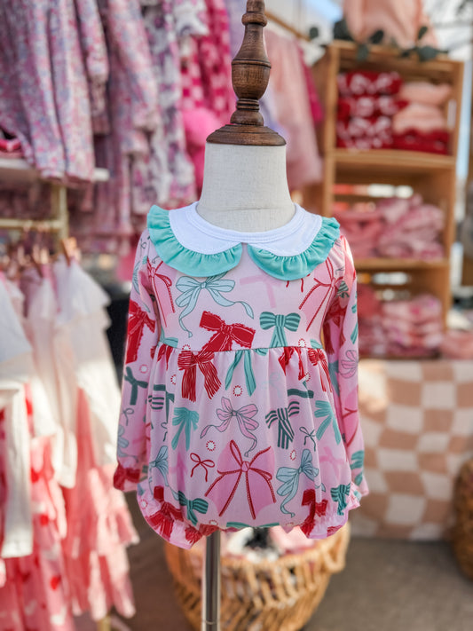 Baby Girls Bows Onesie