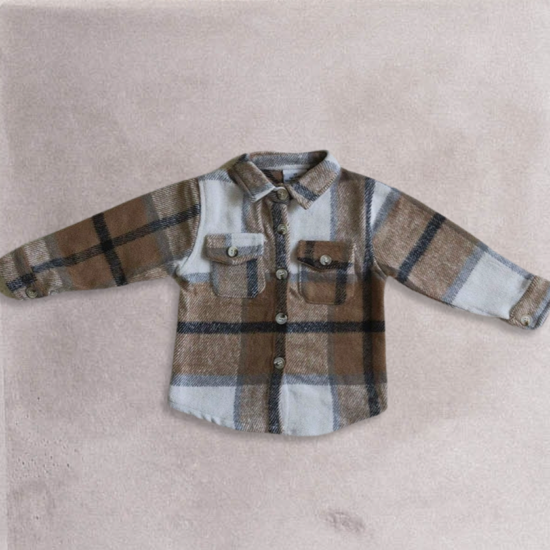 Brown Plaid Flannel