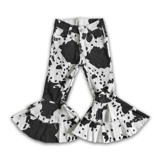 Cow Print Rodeo Bell Bottoms