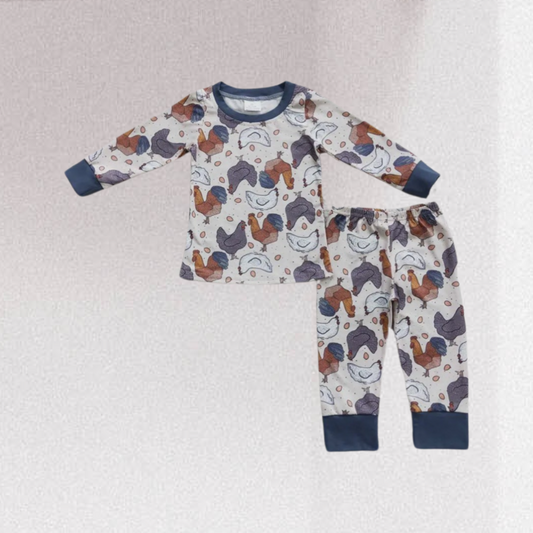 Kids Chicken Pajamas