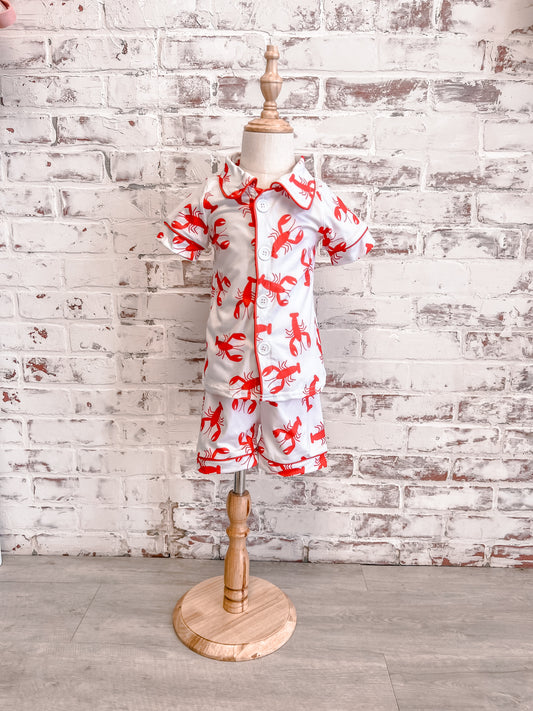 Crawfish Pajama Set