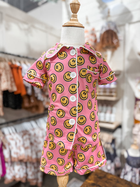 Smiley 2pc PJ Set