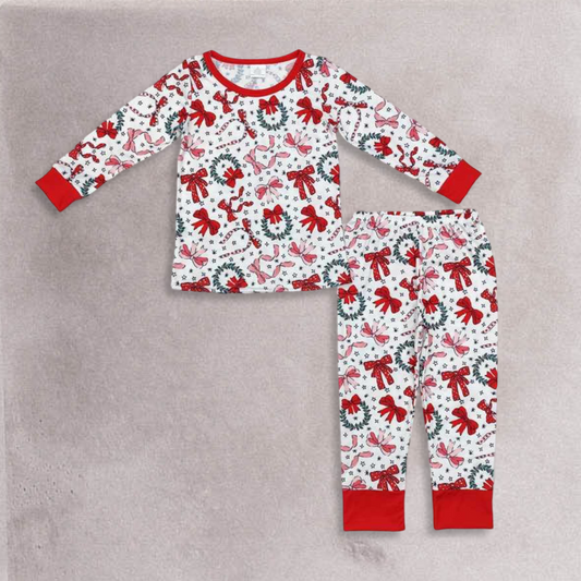 Christmas Bows Pajamas