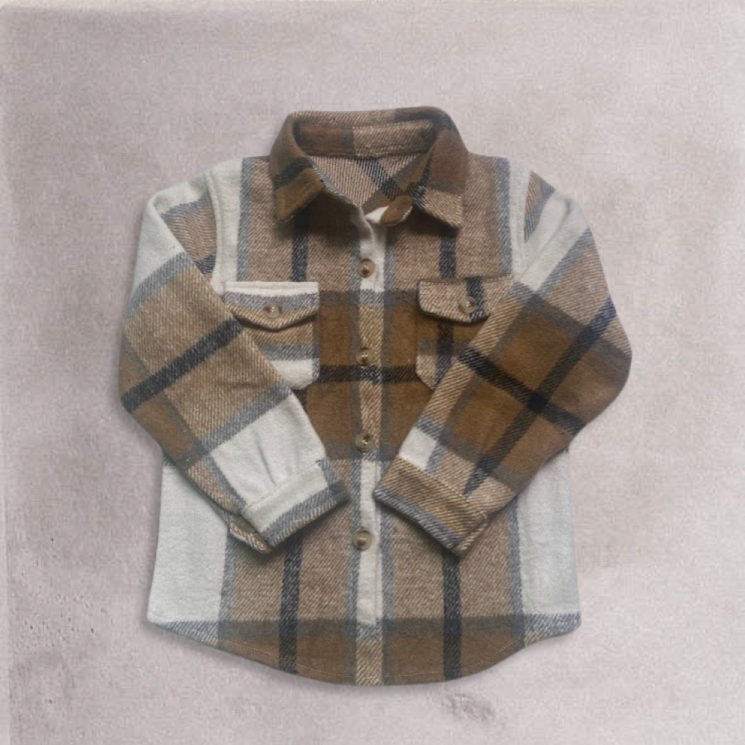 Brown Plaid Flannel